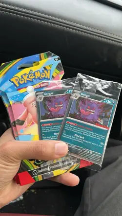 Pokemon Gengar Stamped Promo GameStop Exclusive 050/088 2 Copies - Image 1