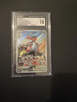 Pokemon TCG: 2025 Black Bolt #137/086 Krookodile CGC 10 - Image 1