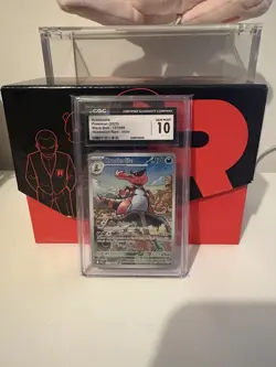 Pokemon TCG: 2025 Black Bolt #137/086 Krookodile CGC 10 - Image 3
