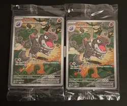 POKEMON TCG Perfect Order Lot Of 4 SEALED TYRUNT ETB Black Star Promo Cards 070 - Image 2