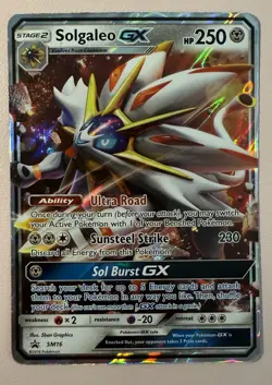POKEMON TCG Solgaleo GX SM16 Sm Holo - Image 1
