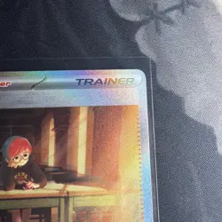 Pokemon TCG Scarlet & Violet Penny Trainer Supporter Special Illustration Rare - Image 3