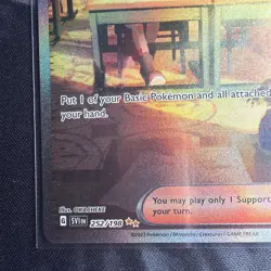 Pokemon TCG Scarlet & Violet Penny Trainer Supporter Special Illustration Rare - Image 5