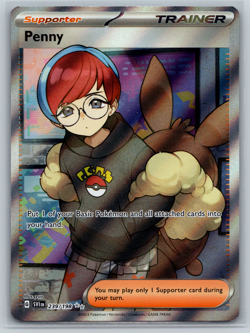 Penny Pokemon TCG Scarlet & Violet Full Art Trainer Holo Ultra Rare 239/198 - Image 1