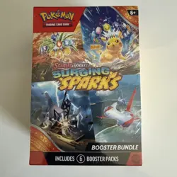 POKEMON TCG SCARLET & VIOLET SURGING SPARKS BOOSTER BUNDLE FACTORY SEALED NEW - Image 1