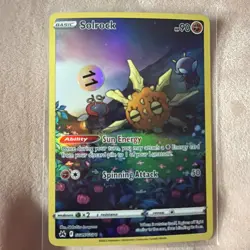 Pokemon Solrock GG15/GG70 Crown Zenith Galarian Gallery Ultra Rare NM Condition - Image 1