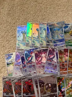 Pokemon Collection Job Lot x120 Full Art AR Cards S Chinese Bundle - Image 2