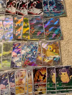 Pokemon Collection Job Lot x120 Full Art AR Cards S Chinese Bundle - Image 4