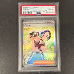 PSA Perrin 220/167 Sv06 Twilight Masquerade Holo Illustration Rare - Pokemon TCG - Image 1