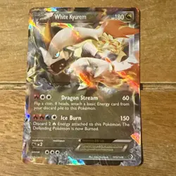 Pokemon TCG White Kyurem-Ex Boundaries Crossed 103/149 Holo Holo Rare EX - Image 1