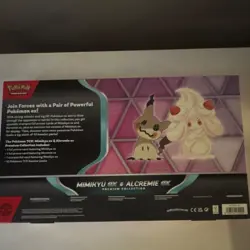 Pokemon TCG Mimikyu ex & Alcremie ex Premium Collection Box English 10 Packs - Image 2