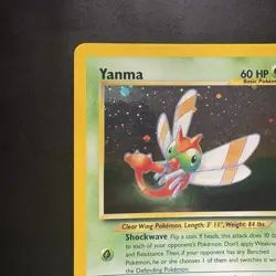 Pokemon Vintage Holo Rare Yanma 17/75 Neo Discovery WotC - Image 2
