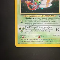 Pokemon Vintage Holo Rare Yanma 17/75 Neo Discovery WotC - Image 5