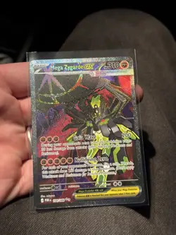 Mega Zygarde EX 104/088 Full Art Ultra Rare Mega Evolution Perfect Order Pokemon - Image 1