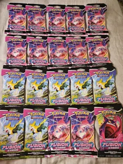 ✅ Pokemon Fusion Strike 20 Sleeved Booster Packs *Factory Sealed* NEW - Image 1