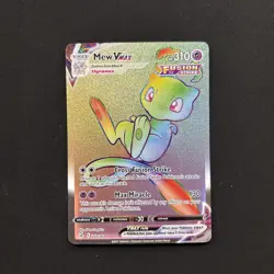 Pokemon TCG Fusion Strike Mew VMAX 268/264 Secret Rare - Image 1