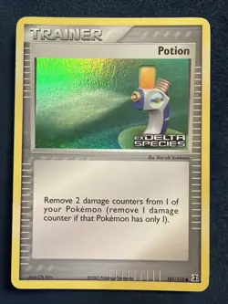 2005 Potion Delta Species Stamped 101/113 Reverse Holo Vintage Pokemon TCG - Image 1