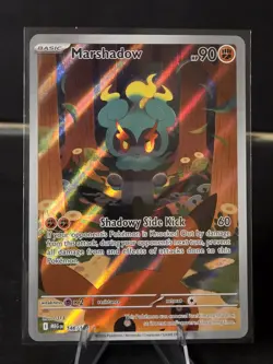 Pokemon TCG | Marshadow | 146/132 | Mega Evolution | ILLUSTRATION RARE | NM - Image 1