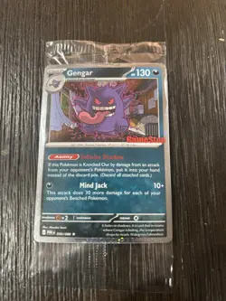Pokemon TCG Gengar GameStop Stamped Promo 050/088 - Image 1