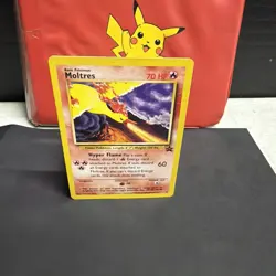 Pokemon TCG Moltres Black Star Promo #21 WOTC 2000 Lp Condition - Image 1