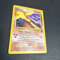 Pokemon TCG Moltres Black Star Promo #21 WOTC 2000 Lp Condition - Image 3