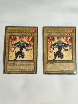 Yugioh Elemental Hero Burstinatrix x2 MDP2-EN003 Rare Limited LP - Image 1