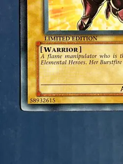 Yugioh Elemental Hero Burstinatrix x2 MDP2-EN003 Rare Limited LP - Image 5