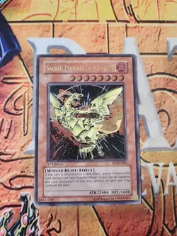 Sacred Phoenix of Nephthys FET-EN005 Ultimate Rare Yugioh Near Mint Yugioh - Image 1
