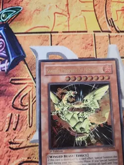 Sacred Phoenix of Nephthys FET-EN005 Ultimate Rare Yugioh Near Mint Yugioh - Image 3