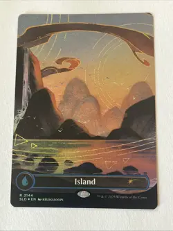 Island - 2144 - Kelogsloops, Foil, Secret Lair Drop Dandan, Magic MTG NM - Image 1