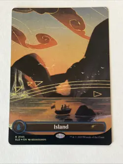 Island - 2145 - Kelogsloops, Foil, Secret Lair Drop Dandan, Magic MTG NM - Image 1