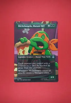 Michelangelo Mutant Bff mtg Showcase 0198 Magic: The Gathering TMNT - Image 1