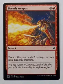 MTG - Breath Weapon - Commander Legends: Battle for Baldur's Gate - Regular C - Image 1