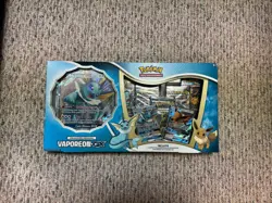 Vaporeon GX Pokemon TCG Special Collection Box ERROR BOX Spanish And English 🔥 - Image 1