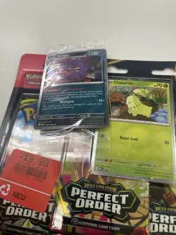 Pokemon Perfect Order Three Pack And Gengar GameStop Promo - Image 1