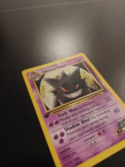 Sabrina’s Gengar 1st Edition English Non Holo Gym Challenge 29/132 WOTC Pokemon - Image 3