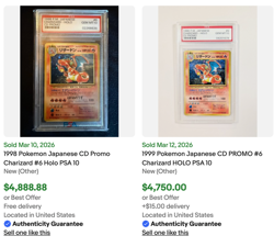 NEW FACTORY SEALED 1998 JAPANESE POKEMON PROMO CD 10 CARDS + CHARIZARD HOLO FOIL - Image 3