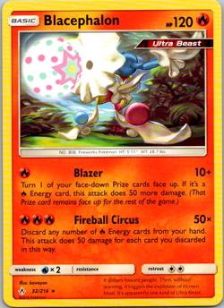 Blacephalon 32/214 Sm-Unbroken Bonds Regular - Pokemon Card - Image 1