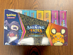 Pokemon TCG: Shining Fates Mad Party Pin Collection Display Box! New, Sealed! - Image 3