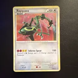 Pokemon Rayquaza Call of Legends 20/95 Holo Rare Basic 100 HP Inferno Spear - Image 1
