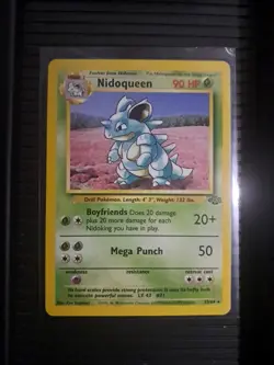 LP💥 Nidoqueen | Pokemon TCG 1999 | (Jungle Set) Non Holo Rare Vintage 23/64 - Image 3