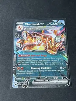 Pokemon TCG - CHARIZARD EX - SVP 196 - PROMO From Charizard Special Collection - Image 3