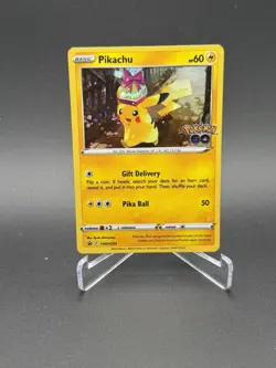 2022 Pokemon Go Black Star Promo Foil #SWSH234 Pikachu - Image 1