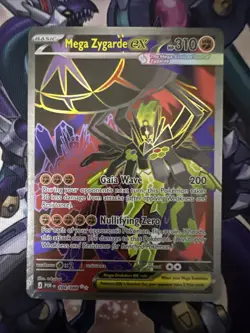 Pokemon TCG Mega Zygarde EX Perfect Order 104/088 Ultra Rare Near Mint - Image 1