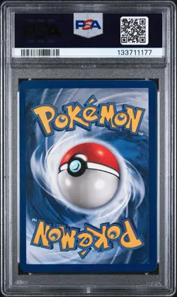 1999 POKEMON FOSSIL #4 DRAGONITE-HOLO PSA 7(new cert) - Image 2