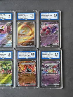 Pokemon TCG Graded Bundle Of Slabs Lot Of Ten Grade 7.5, 8 & 8.5 AEY - Image 4