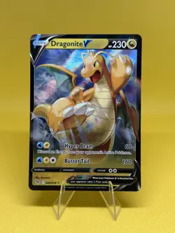 Pokemon TCG Dragonite V 49/78 Pokemon Go Ultra Rare Full Art - Image 1