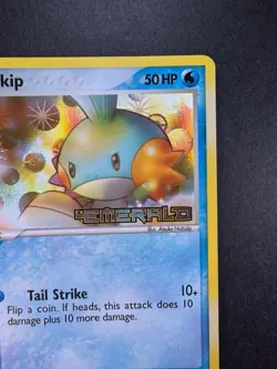 2005 Pokemon Mudkip Ex Emerald 56/106 Reverse Foil STAMPED - Image 3