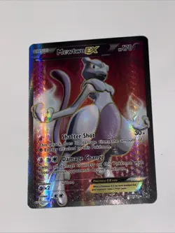 Mewtwo EX (158 Full Art) 158/162 Breakthrough Holo LP+ Pokemon TCG - Image 1