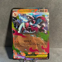 Mega Charizard X EX - 029 029 Holo ME: Mega Evolution Promo Pokemon NM - Image 1